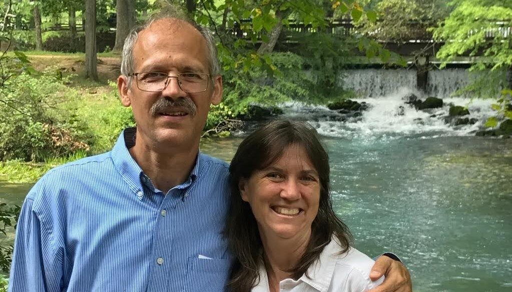 Bill Pyke and his wife